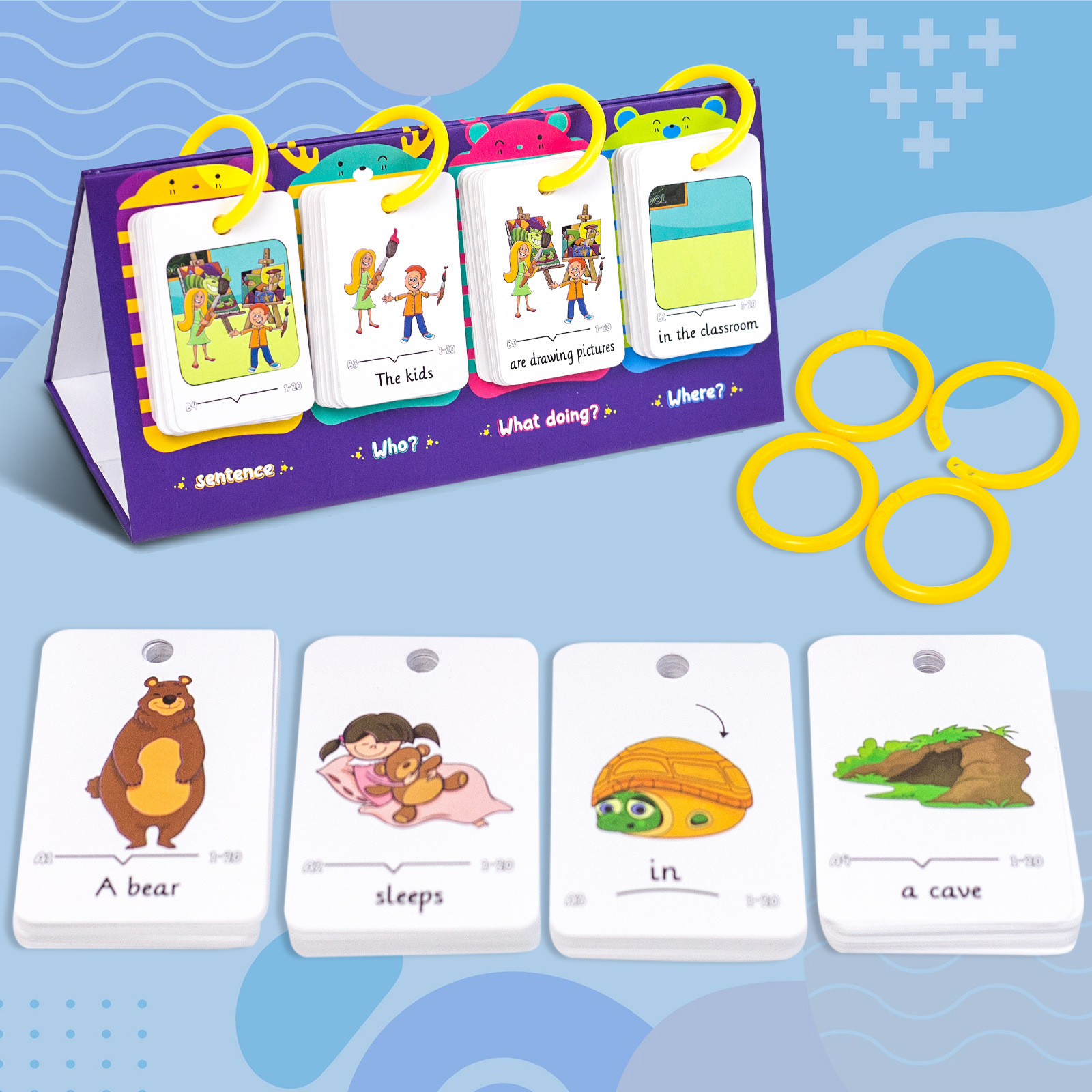 80Pcs Table Model Visual Word  - Graded Card Display avis et prix