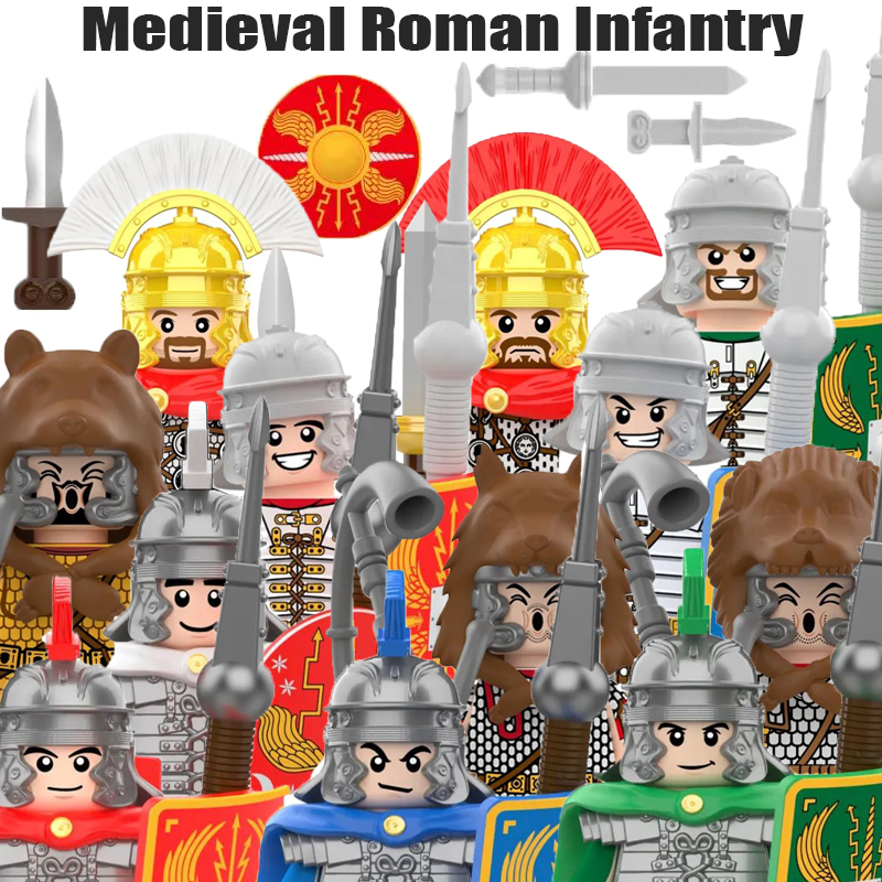 MOC Medieval Military Roman In - Lego Minifigure Holder avis et prix