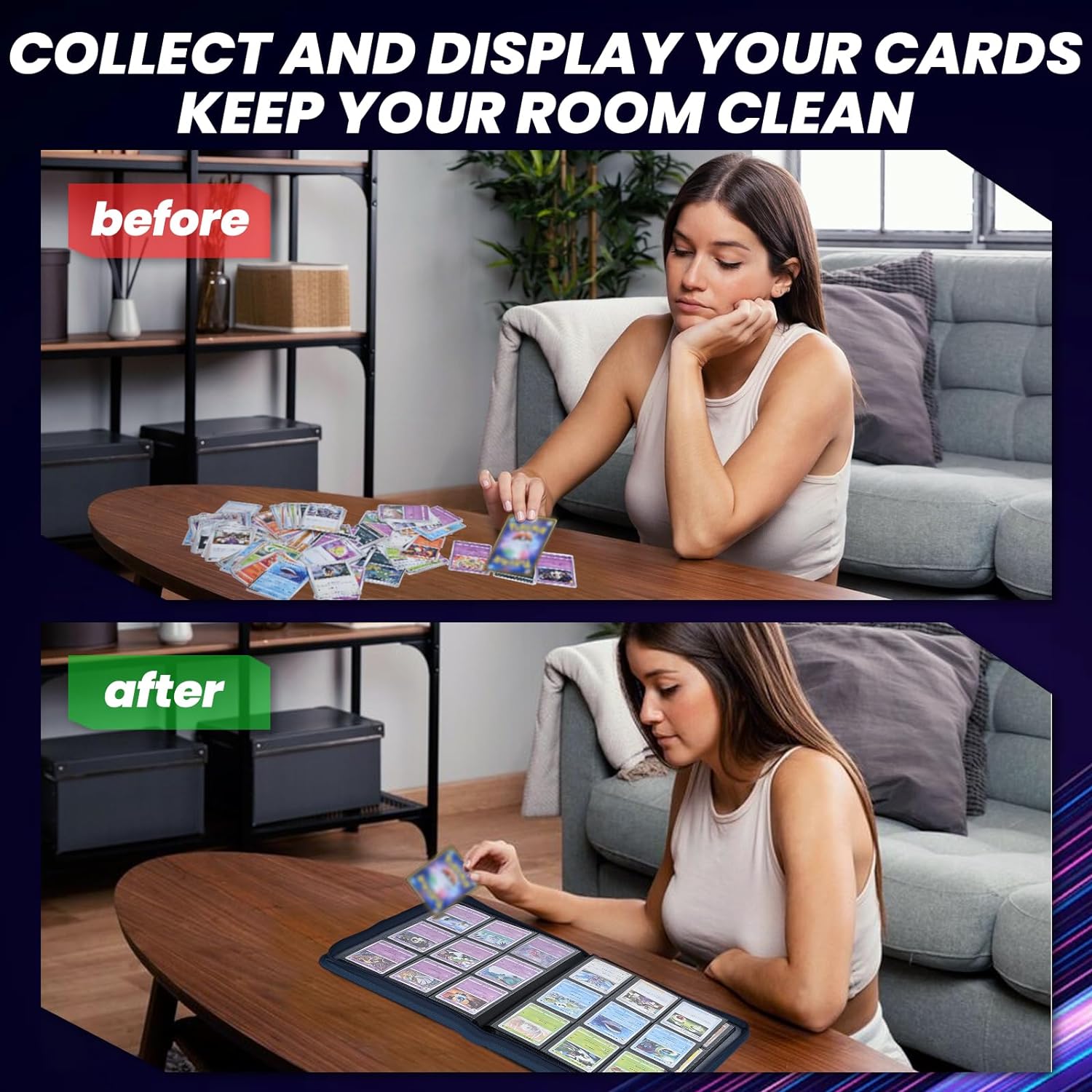 9 Pocket Trading Card Binder,  - Trading Card Binder avis et prix