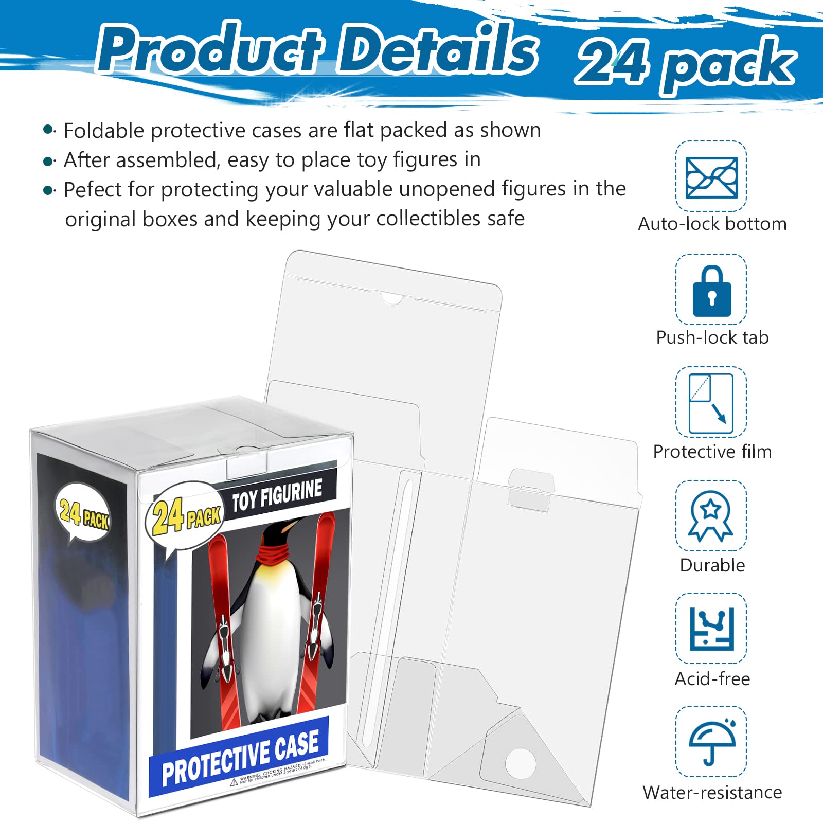 Premium Clear Heavy Duty 0.35/ - Funko Pop Protector avis et prix