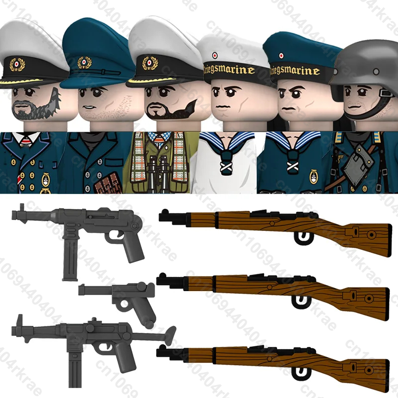 Military WW2 German Navy Figur - Lego Minifigure Holder avis et prix