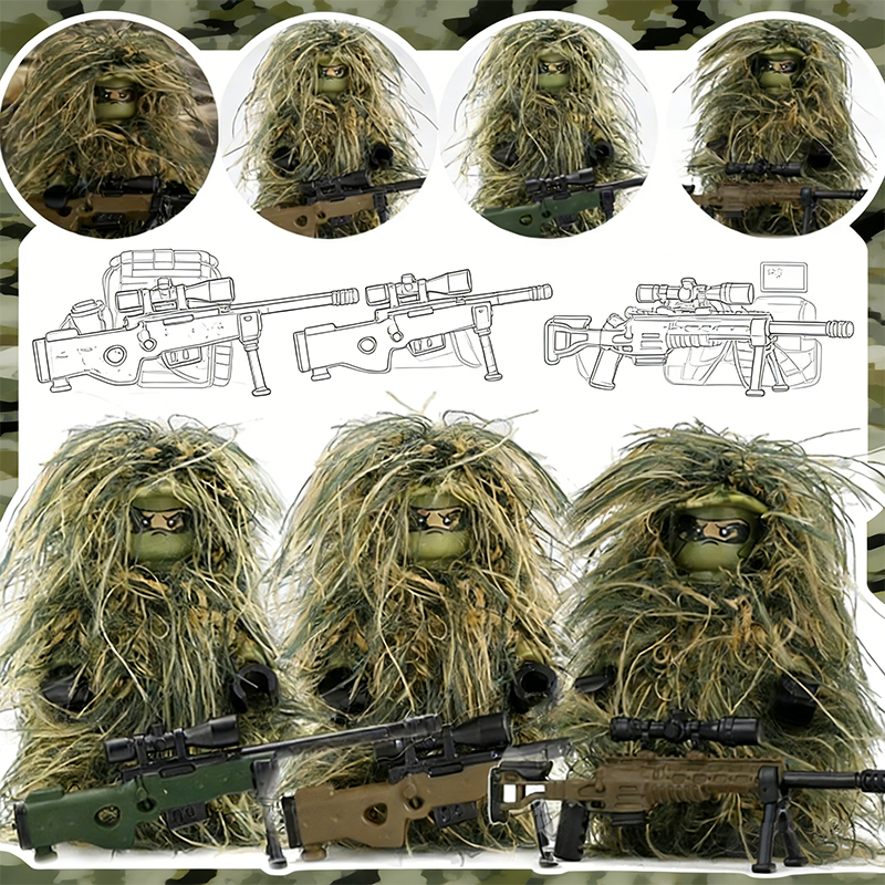 Military Series Soldier Figure - Lego Minifigure Holder avis et prix