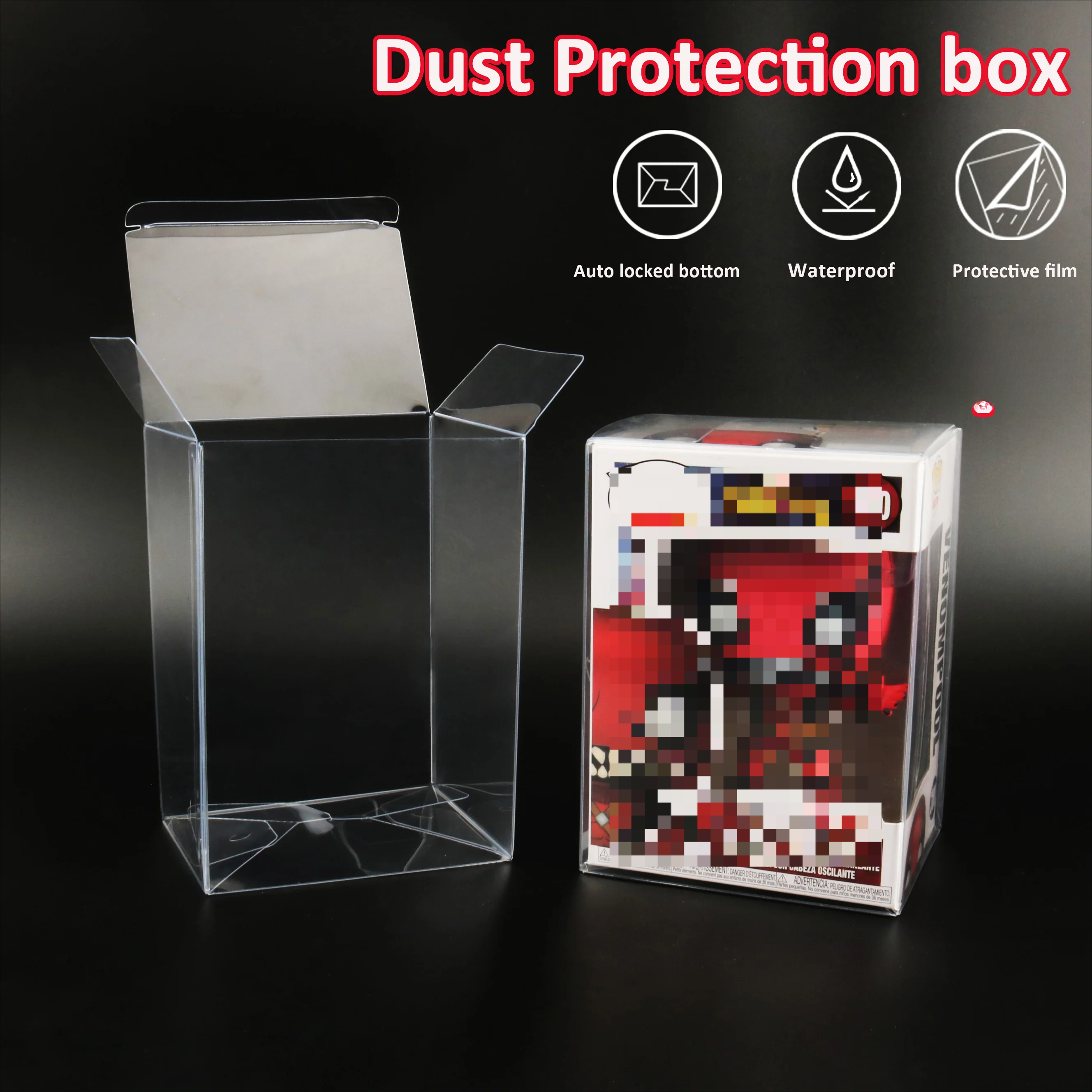 10/20pcs Transparent Protector - Funko Pop Protector avis et prix