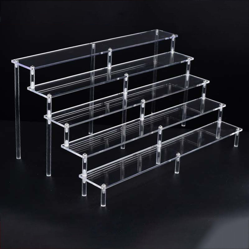 Clear 1-6 Tier Acrylic Display - Pop Display Shelf avis et prix