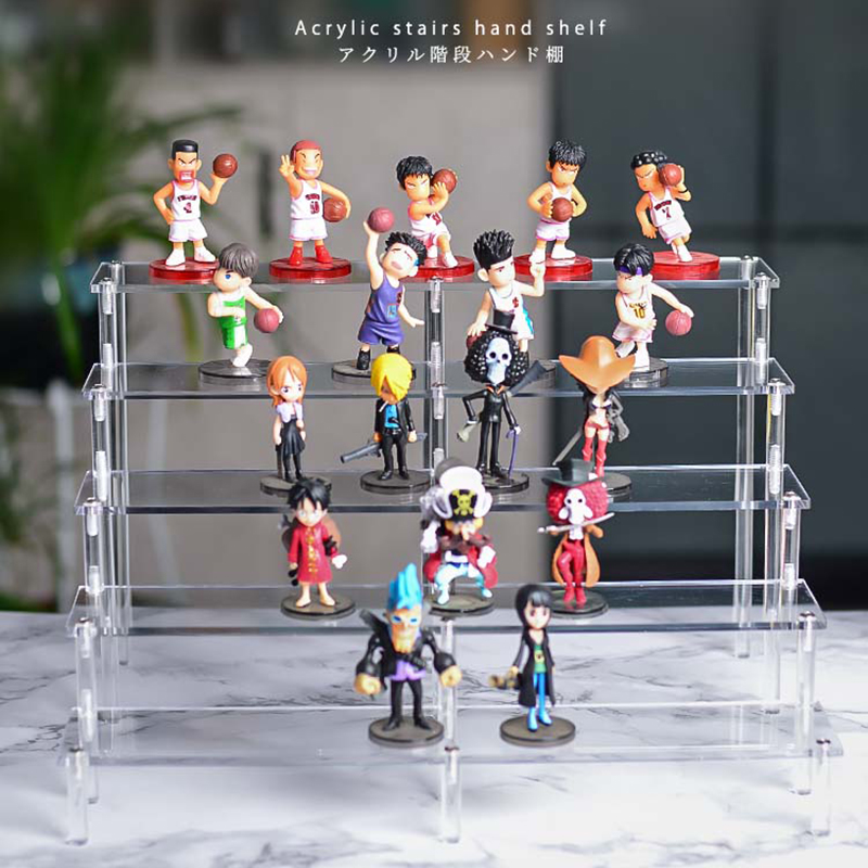Clear 1-6 Tier Acrylic Display - Pop Display Shelf avis et prix