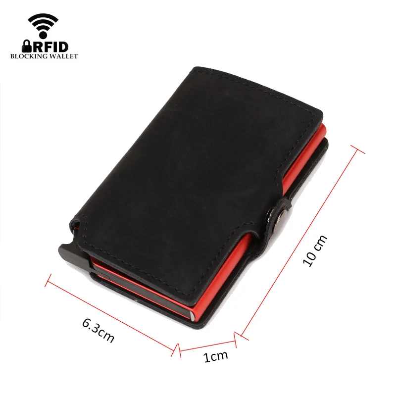 Slim Business Card Holder Men  - Card Top Loader avis et prix