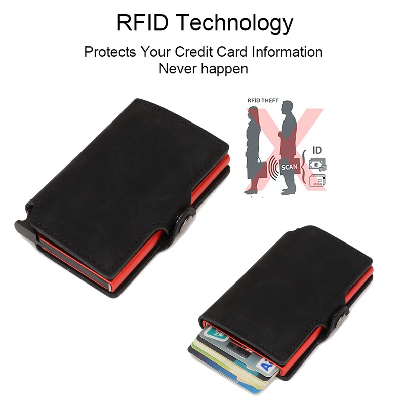 Slim Business Card Holder Men  - Card Top Loader avis et prix