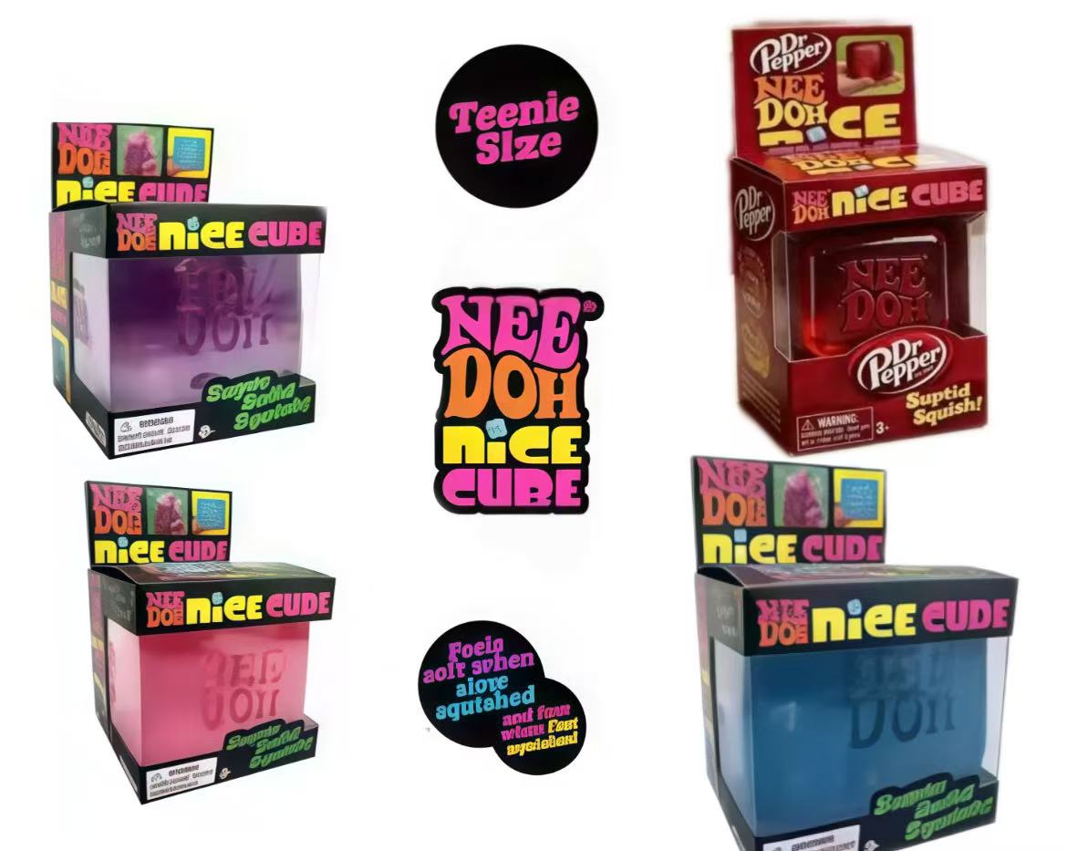 Dr Pepper x NeeDoh Nice Cube S - Fidget Cube Original avis et prix