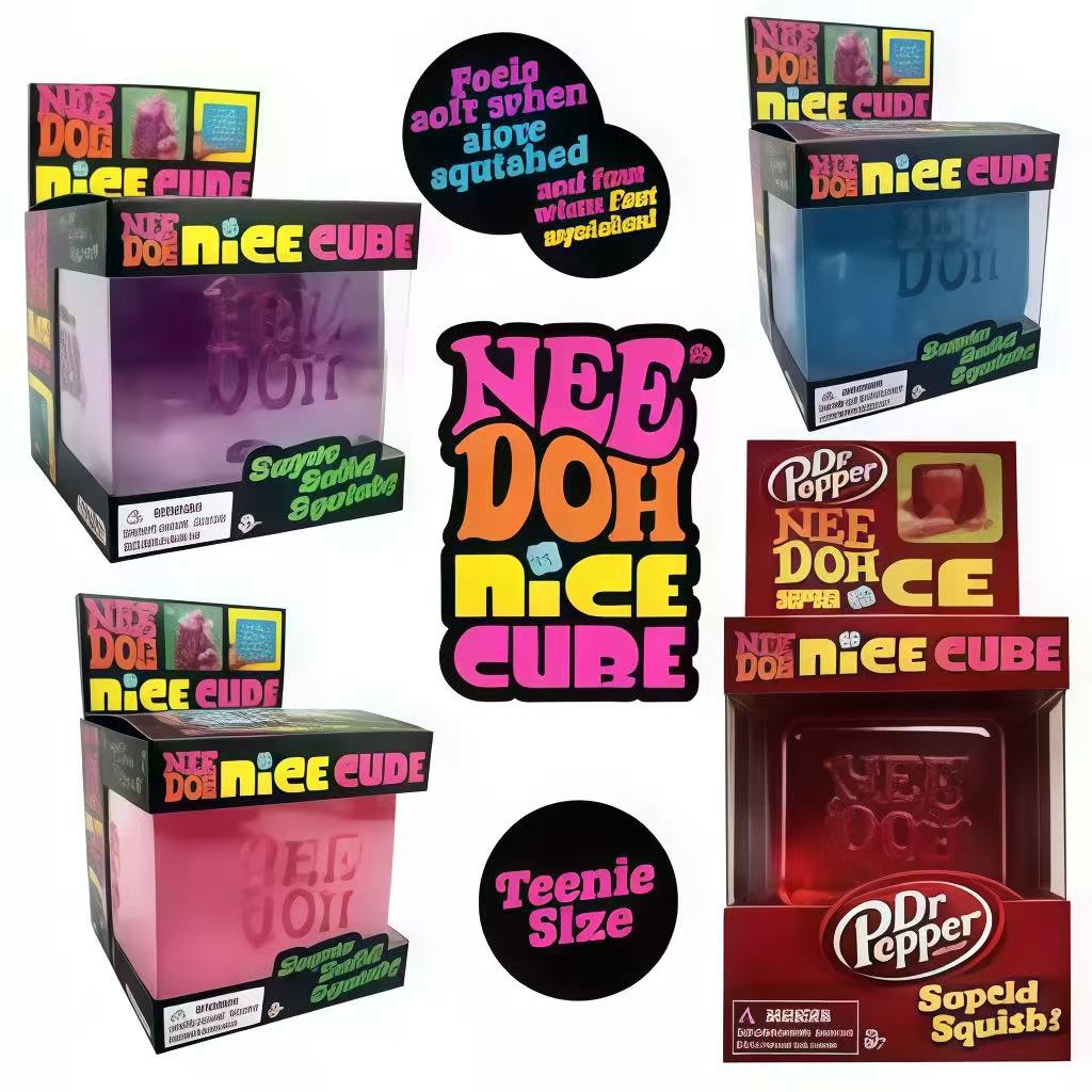 Dr Pepper x NeeDoh Nice Cube S - Fidget Cube Original avis et prix