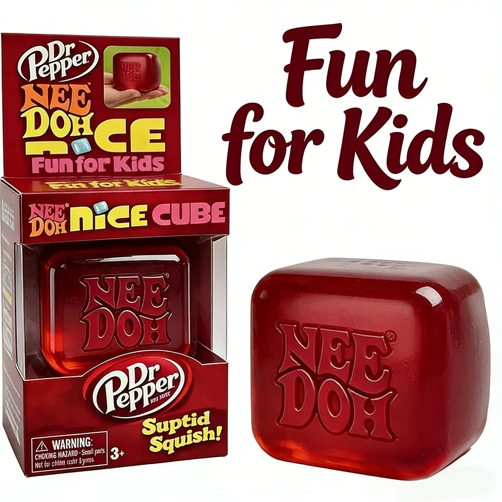 Dr Pepper x NeeDoh Nice Cube S - Fidget Cube Original avis et prix