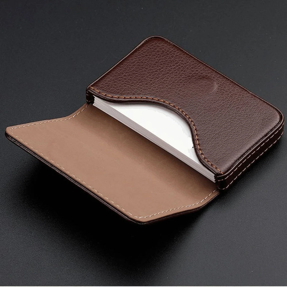 Sized Stitched PU Leather Cred - Card Top Loader avis et prix