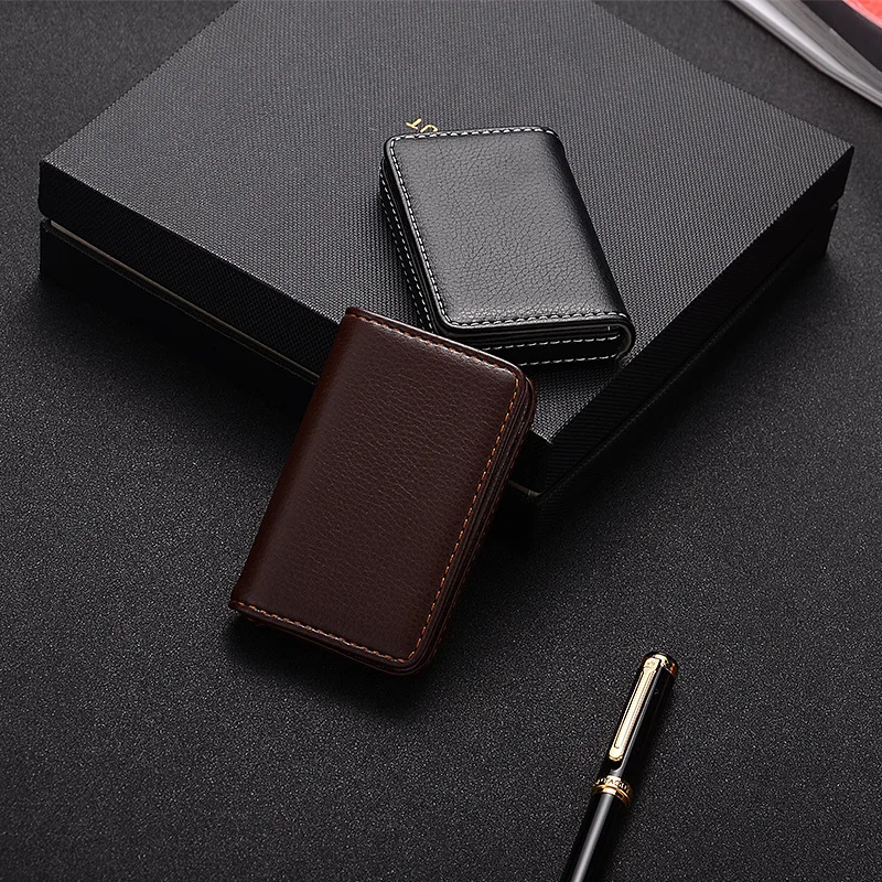 2026 PU Leather Business Card  - Card Top Loader avis et prix