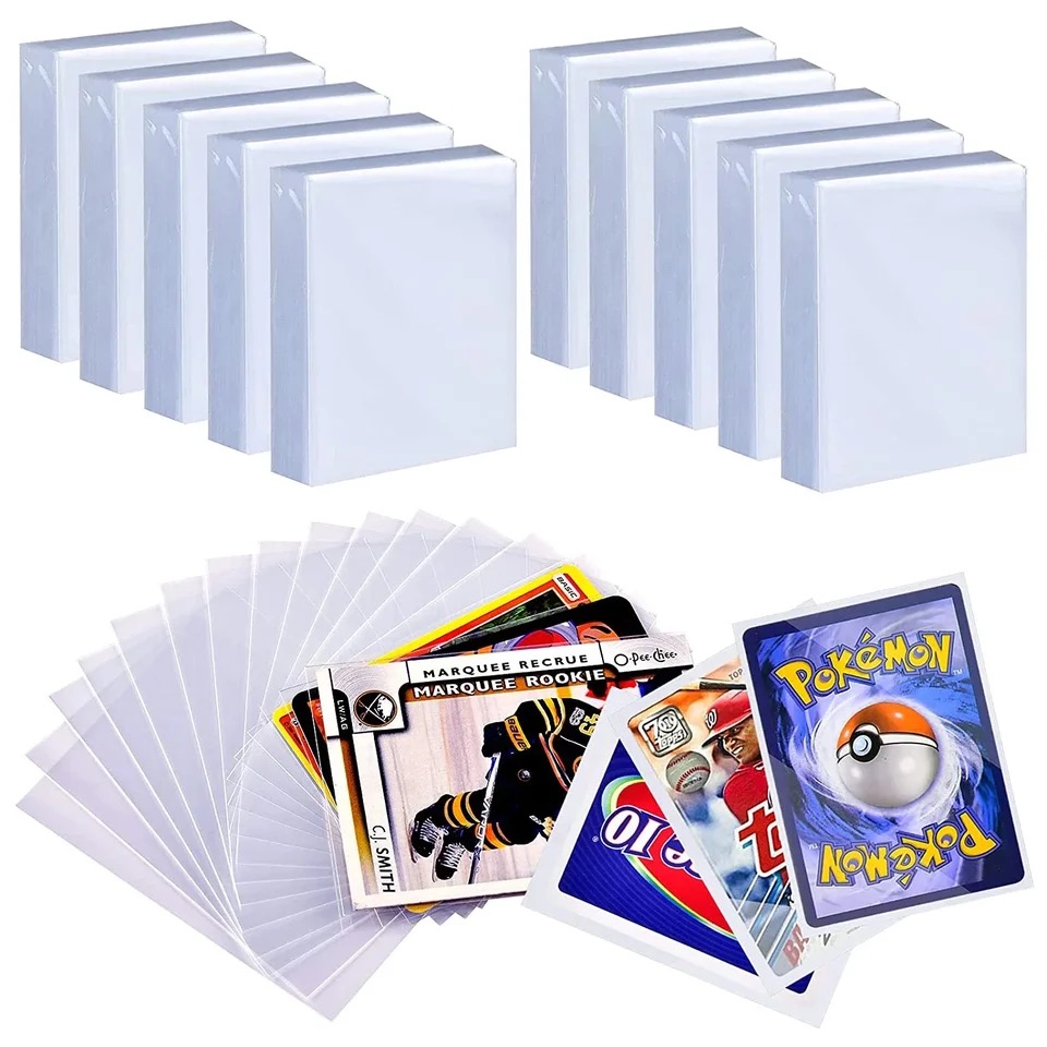200 Pcs Transparent Playing Ca - Card Penny Sleeve avis et prix
