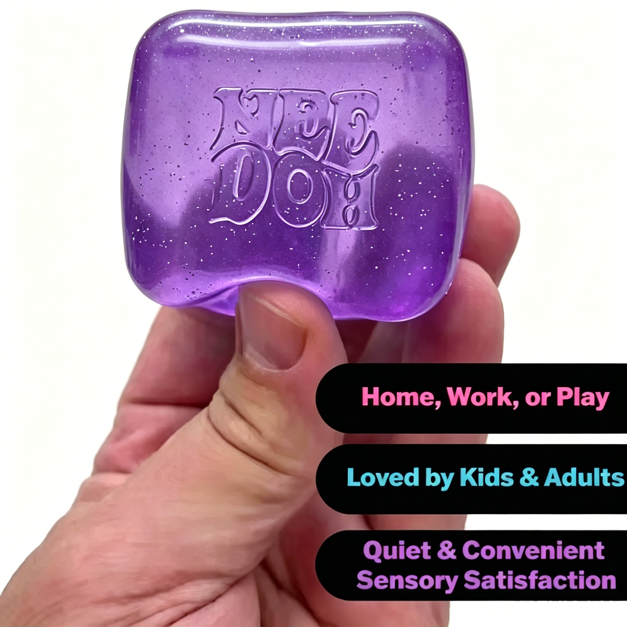 Schylling Nee Doh Glitter Cube - Fidget Cube Original avis et prix