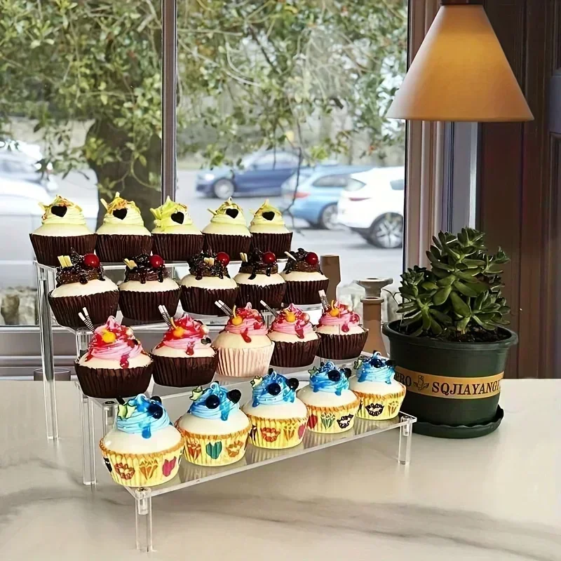 1-4 Tier Acrylic Display Stand - Pop Display Shelf avis et prix