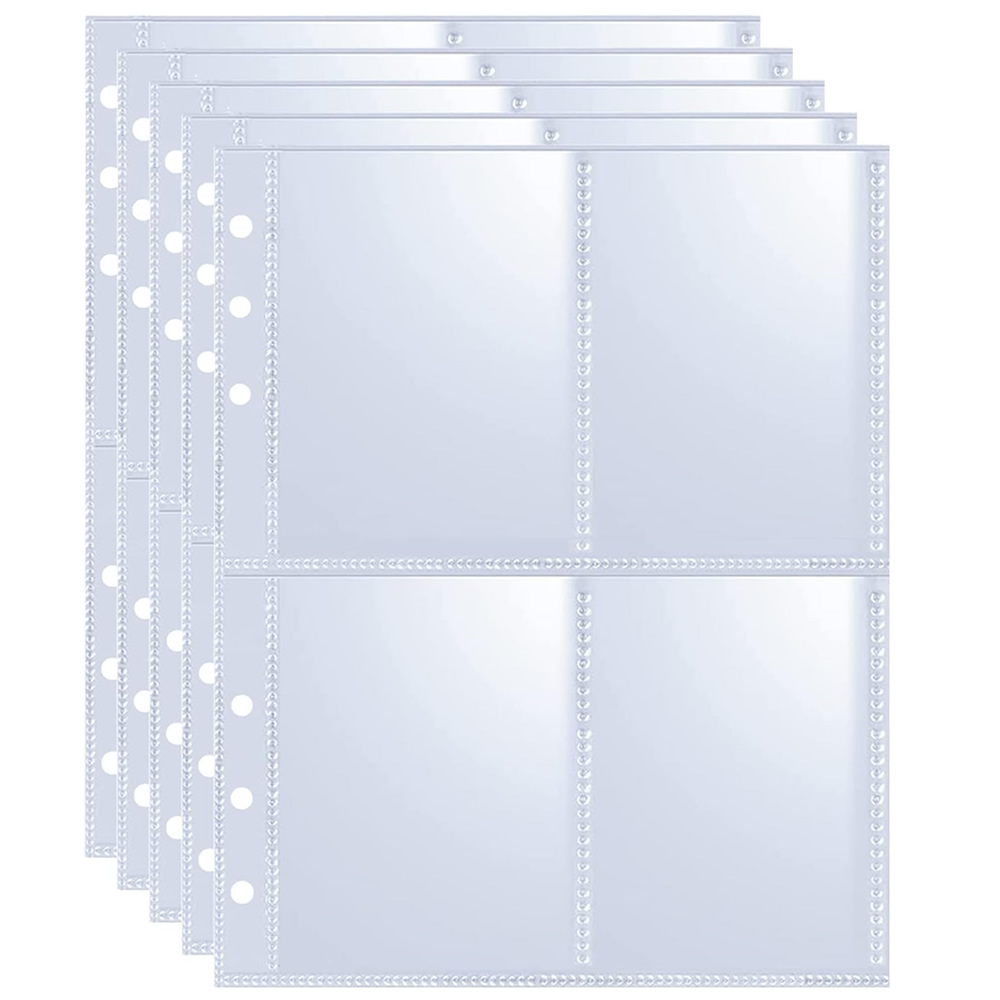 4 Pockets Photo Card Sleeves B - Trading Card Binder avis et prix