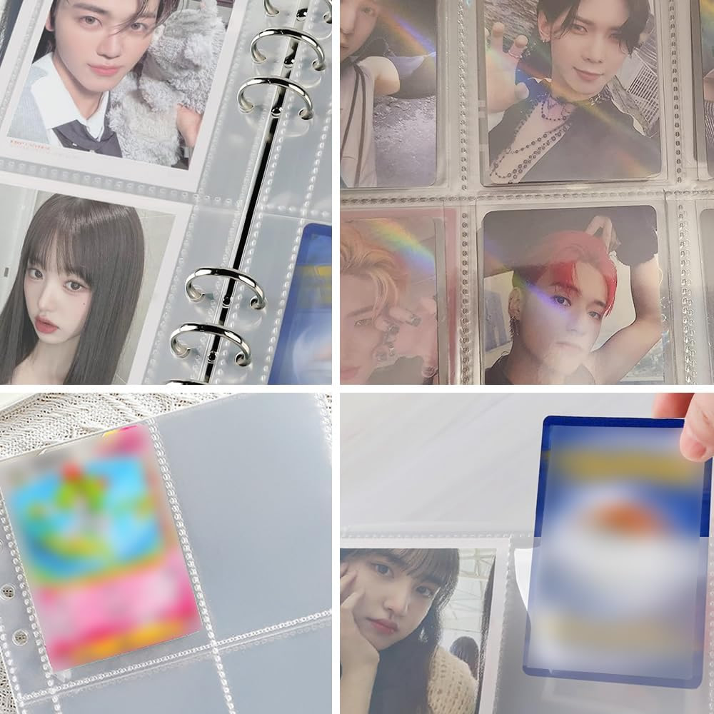 4 Pockets Photo Card Sleeves B - Trading Card Binder avis et prix