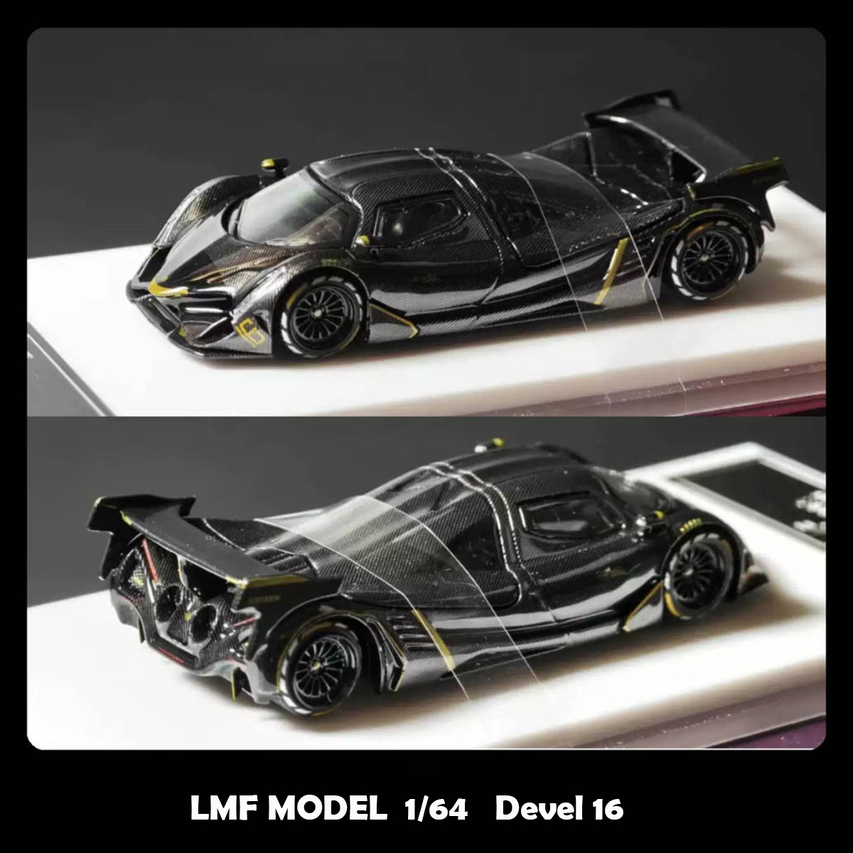 LMF Model 1:64 Devel 16 Hyperc - Die Cast Car 1 64 avis et prix