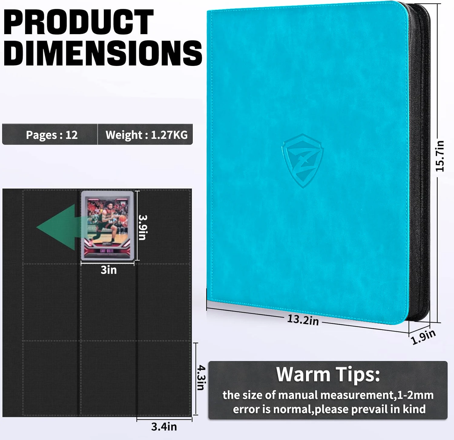 Card Binder, 9-Pocket Trading  - Trading Card Binder avis et prix
