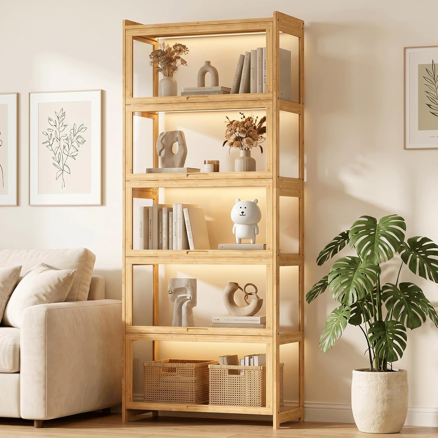 Display Cabinet with Acrylic D - Display Case Acrylic avis et prix