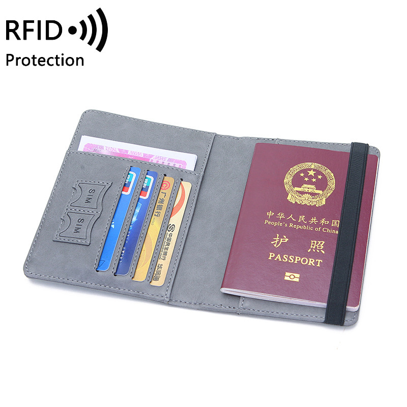 Unisex PU Leather Passport Hol - Card Top Loader avis et prix