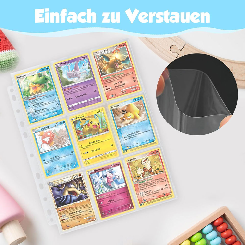 90 pockets trading card sleeve - Trading Card Binder avis et prix