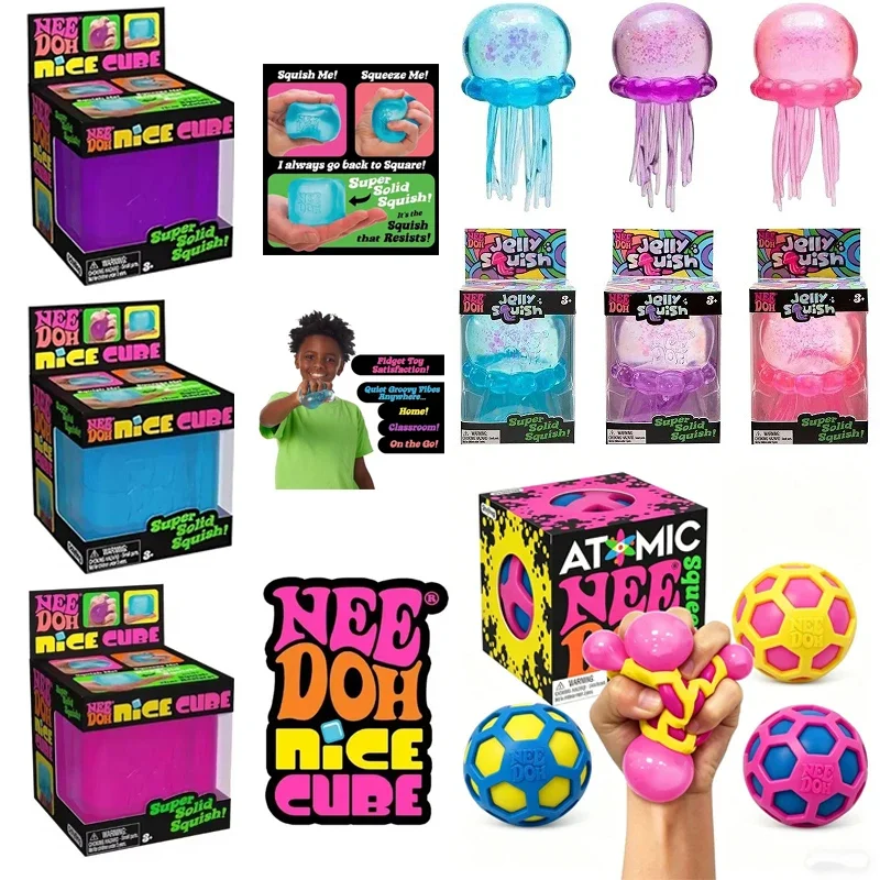 Squishy Schylling /Needoh Nice - Fidget Cube Original avis et prix