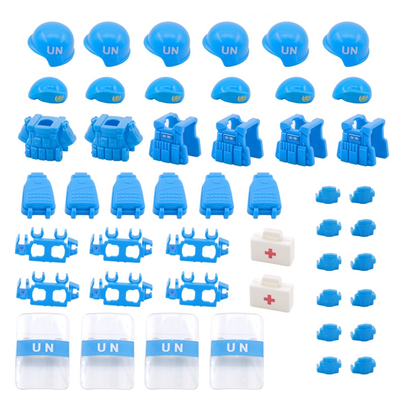 UN peacekeeping Forc Beret Bul - Lego Minifigure Holder avis et prix