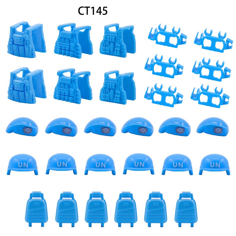 UN peacekeeping Forc Beret Bul - Lego Minifigure Holder avis et prix