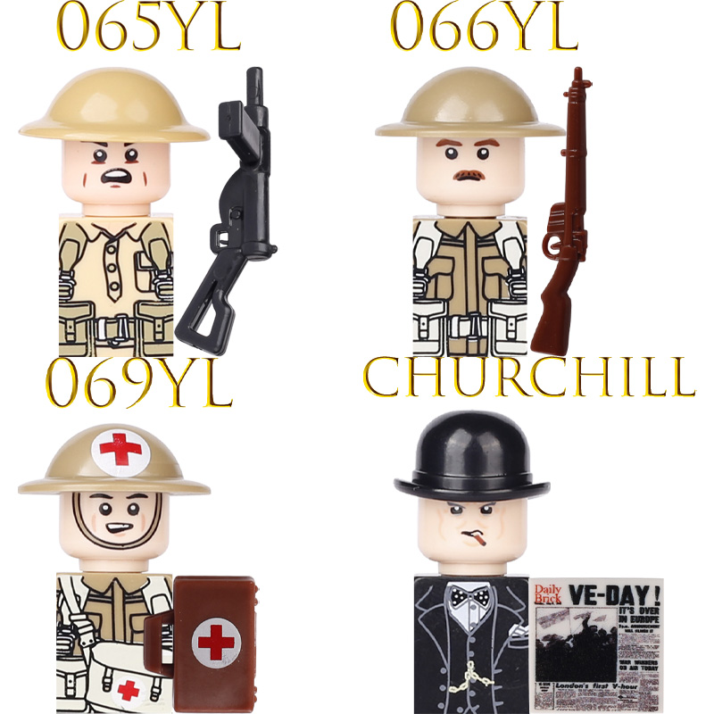 Kids Toy WW2 Military Army Act - Lego Minifigure Holder avis et prix