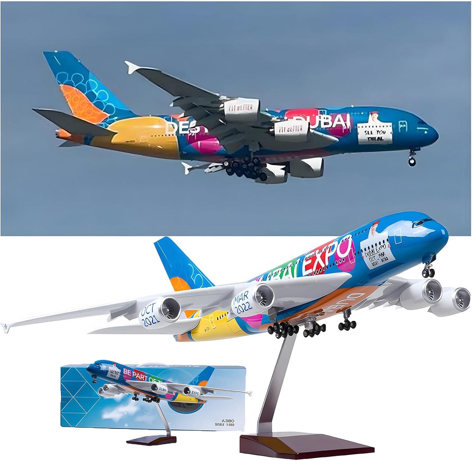 1:160 Scale Large Child Toy Ai - Model Airplane Plastic avis et prix