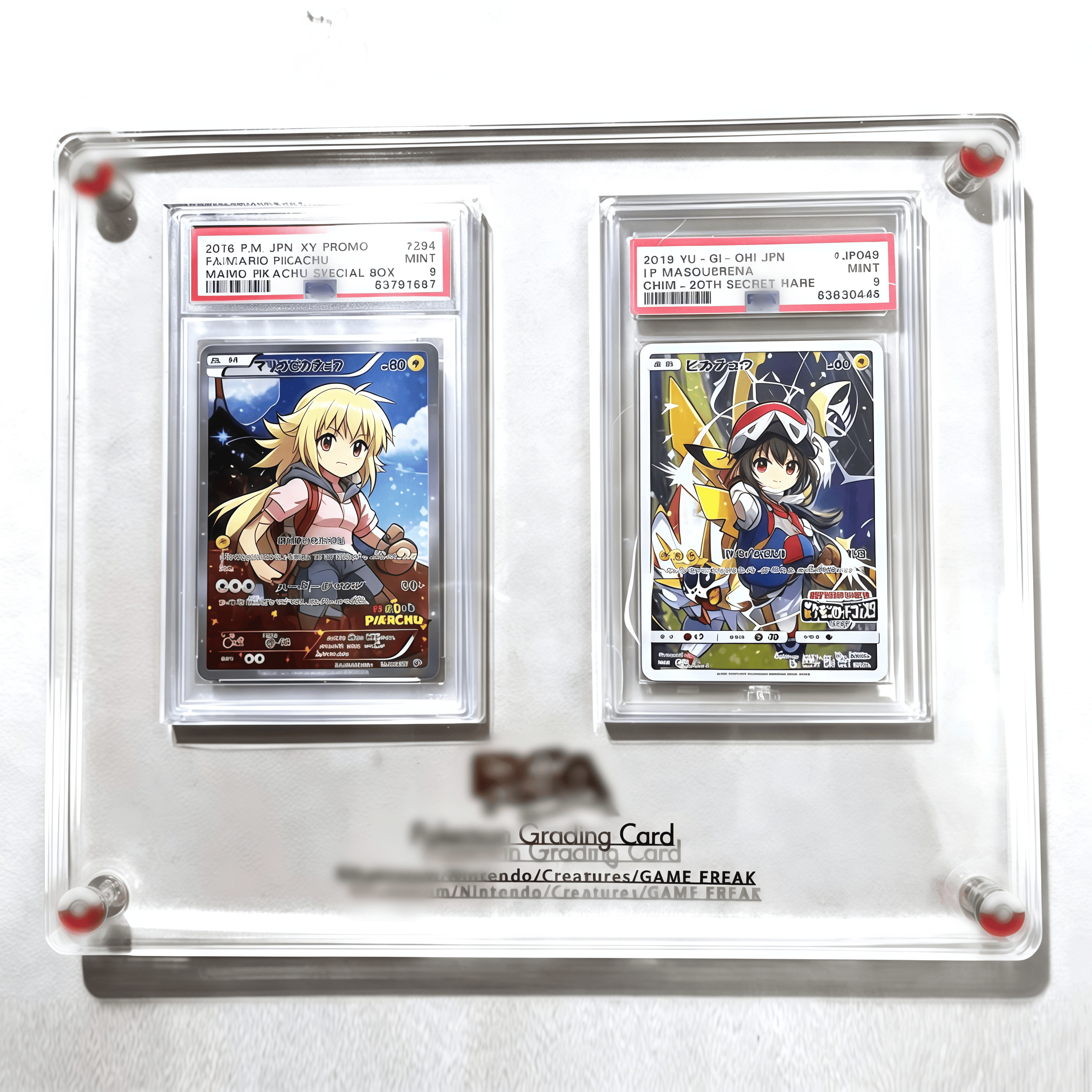 PTCG Pokemon Yu-Gi-Oh Rating G - Graded Card Display avis et prix