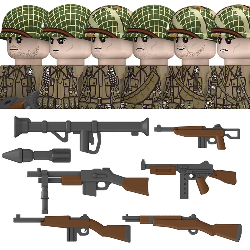 WW2 US 101st Airborne Division - Lego Minifigure Holder avis et prix