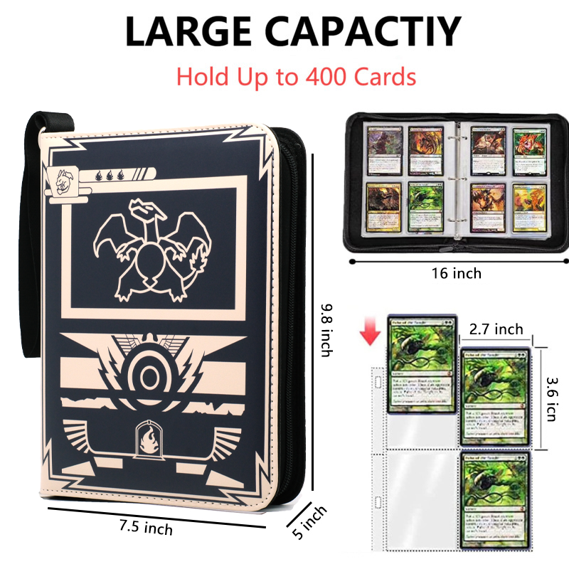 400PCS Card Album Binder Sleev - Trading Card Binder avis et prix