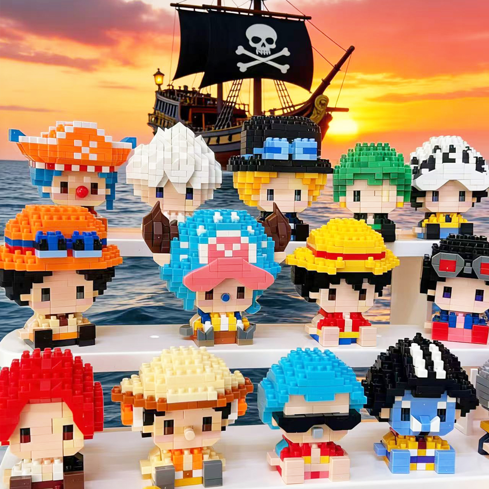 ONE PIECE Sun God Nika Luffy M - Building Block Mini avis et prix