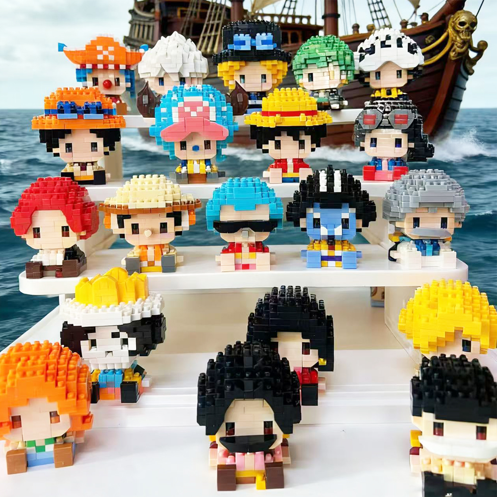 ONE PIECE Sun God Nika Luffy M - Building Block Mini avis et prix