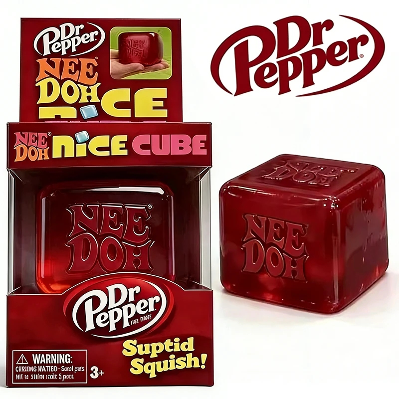 =* Dr Pepper x NeeDoh Nice Cub - Fidget Cube Original avis et prix