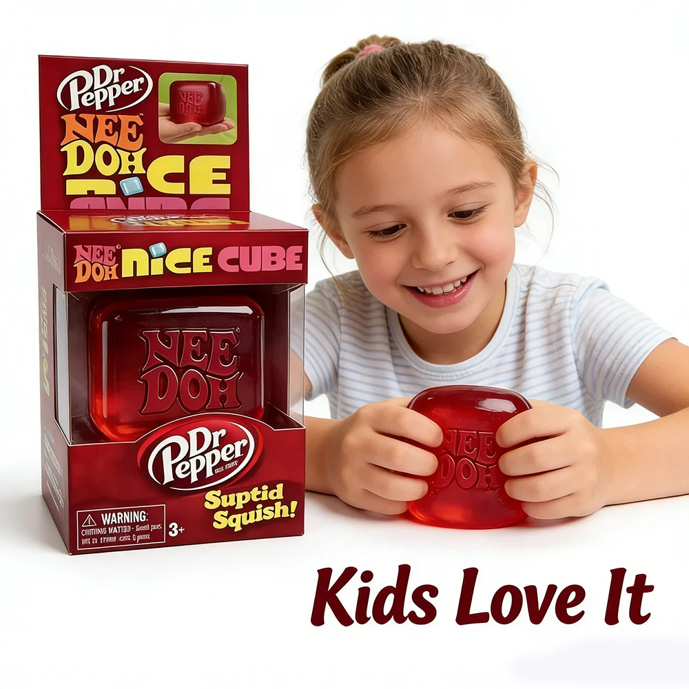 =* Dr Pepper x NeeDoh Nice Cub - Fidget Cube Original avis et prix