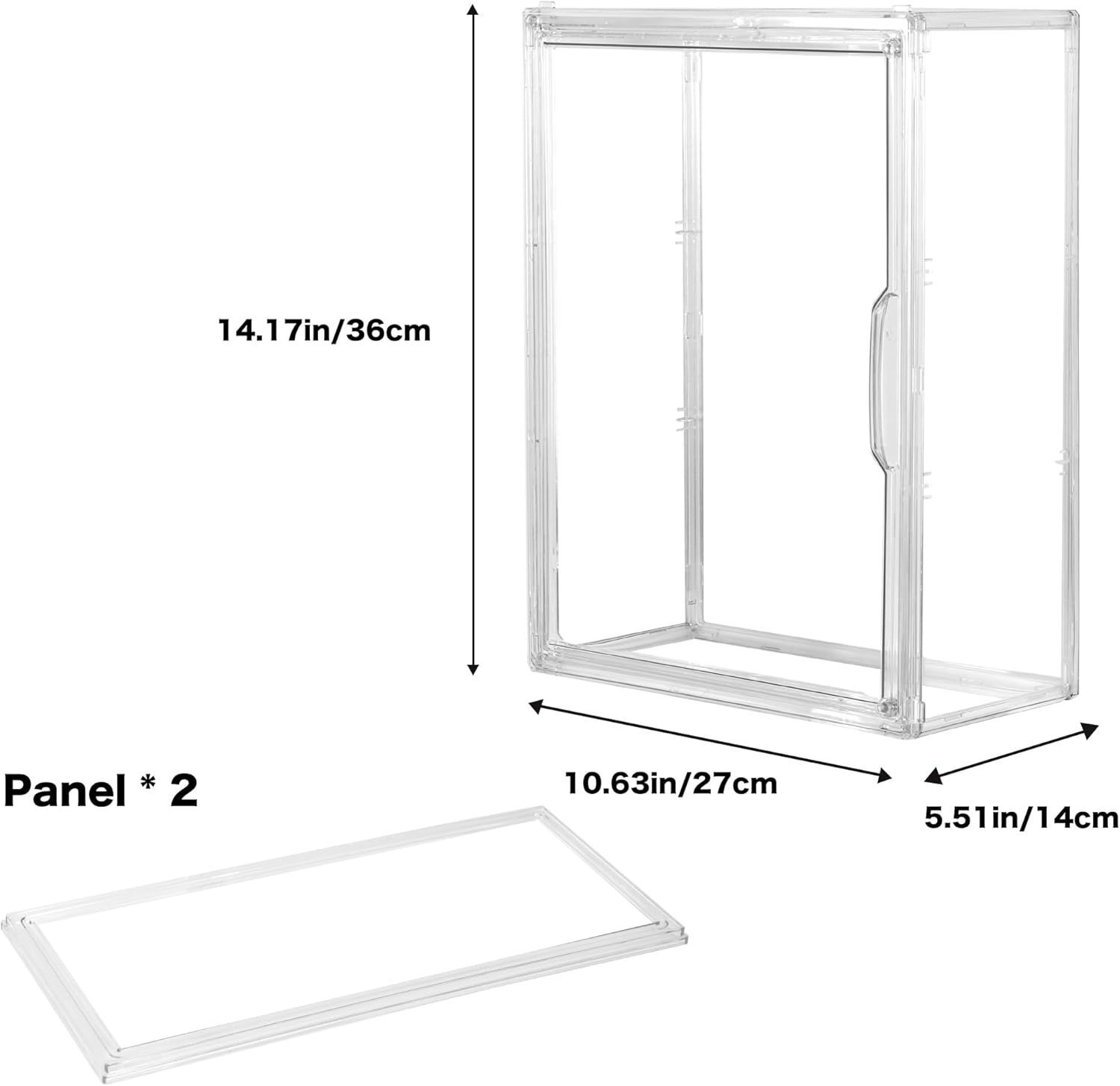3-Tier Acrylic Display Case fo - Display Case Acrylic avis et prix