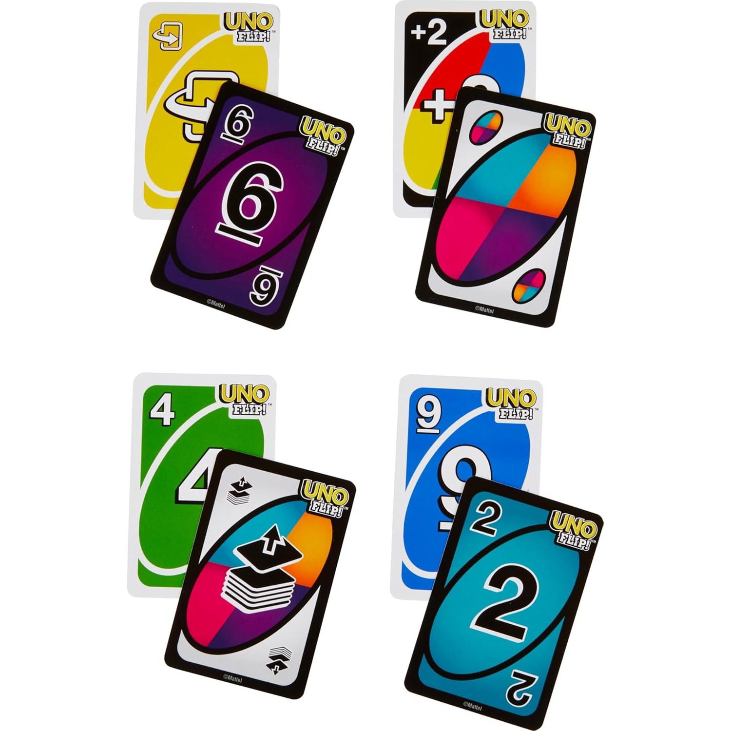 100% Original Mattel UNO Flip  - Graded Card Display avis et prix