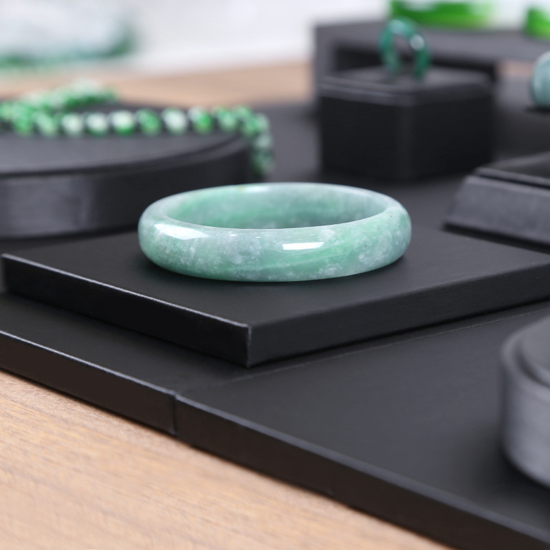 Black PU Leather Jewelry Displ - Display Risers Set avis et prix