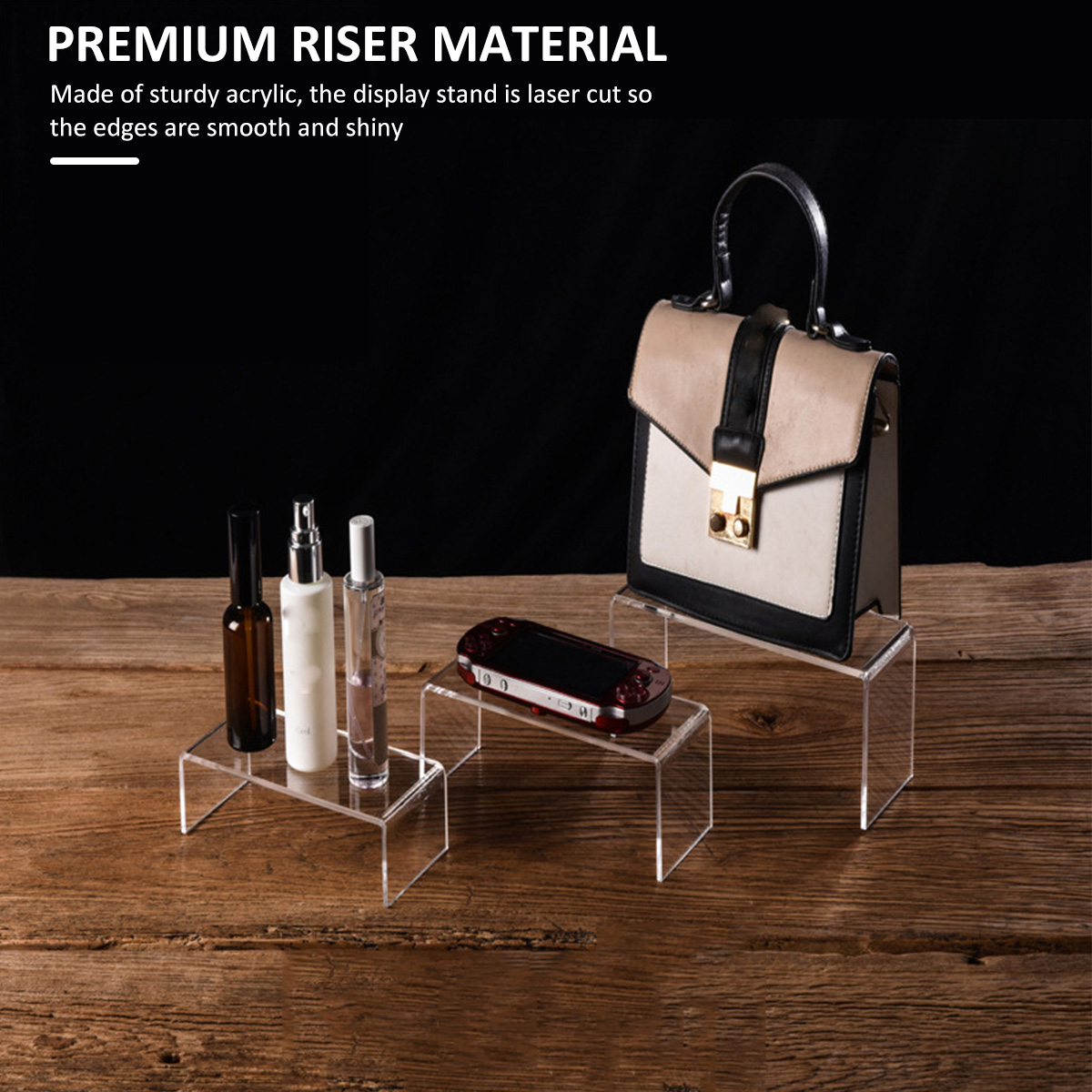 3/6/9Pcs Acrylic Display Stand - Display Risers Set avis et prix