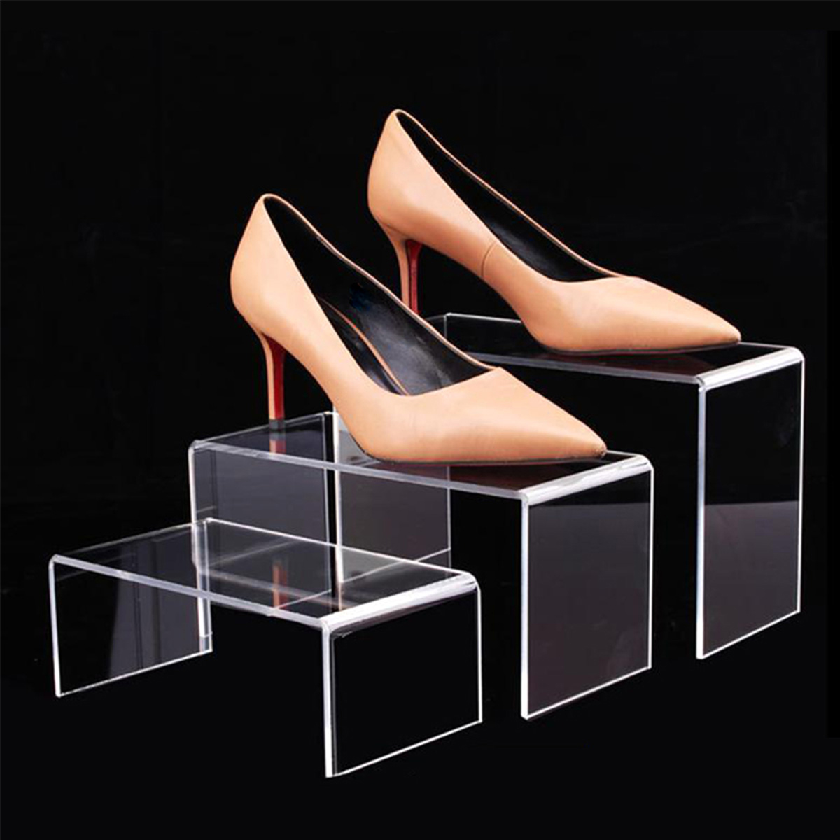 3/6/9Pcs Acrylic Display Stand - Display Risers Set avis et prix
