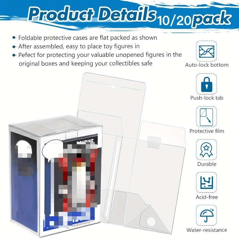 20/10-Pack Premium Clear Prote - Funko Pop Protector avis et prix