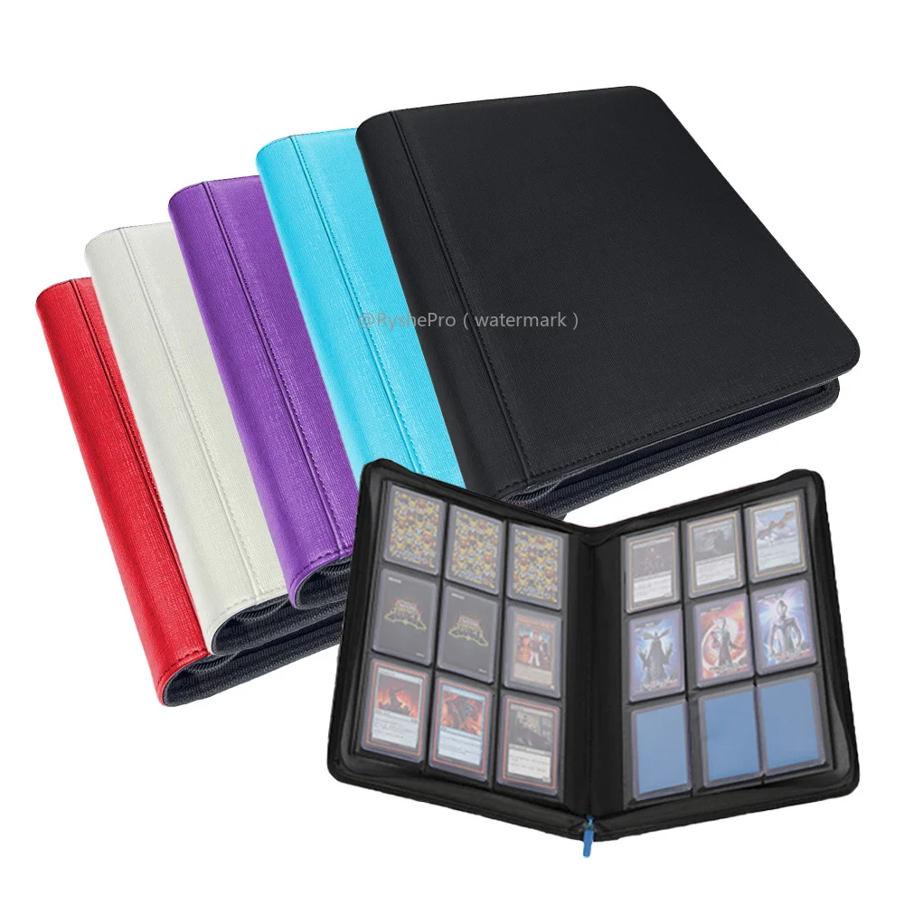 9 Pocket PU Leather Toploader  - Pokemon Binder Card avis et prix