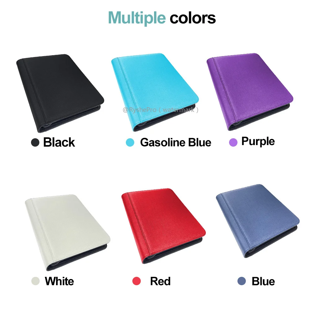9 Pocket PU Leather Toploader  - Pokemon Binder Card avis et prix