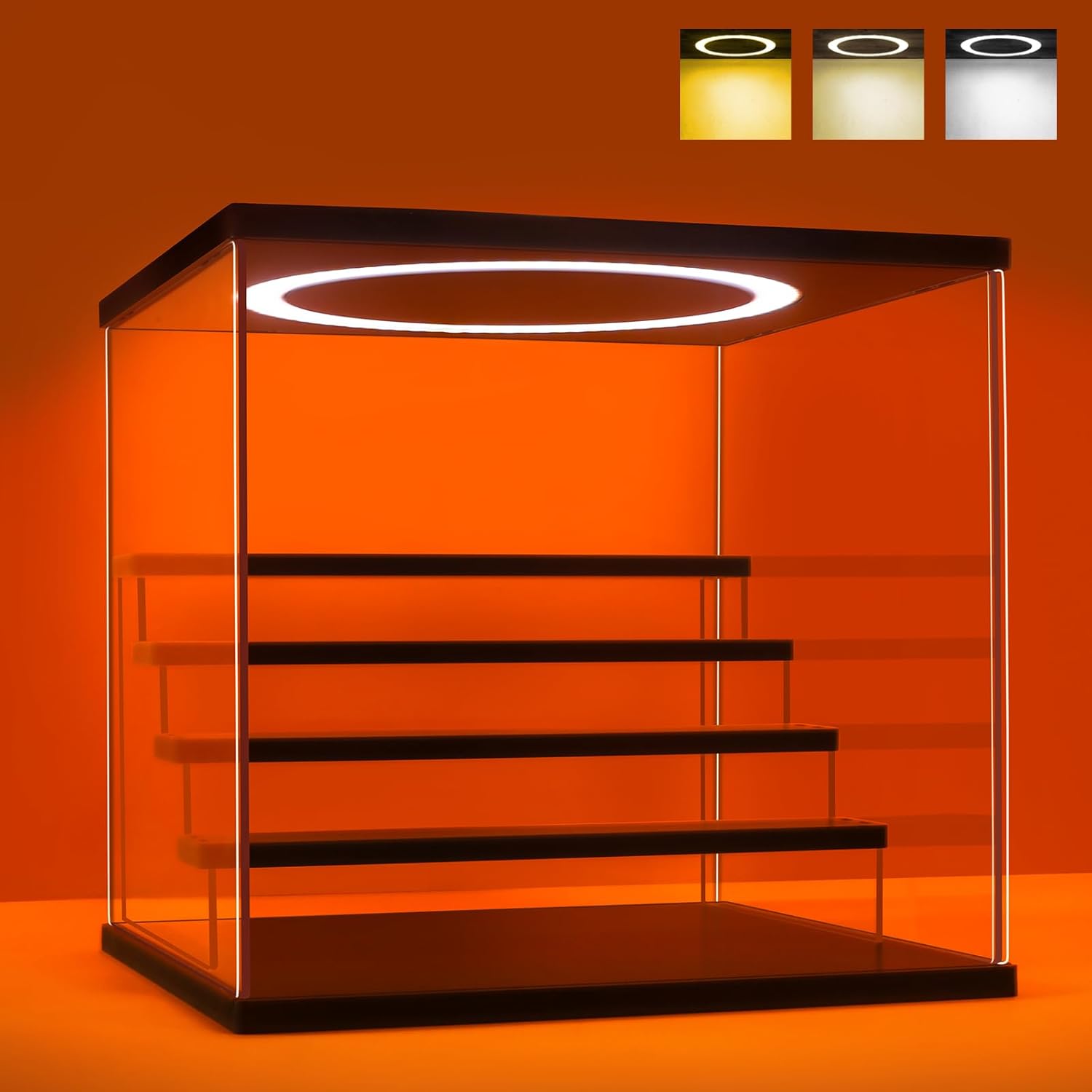 Acrylic Display Case with Adju - Display Case Acrylic avis et prix