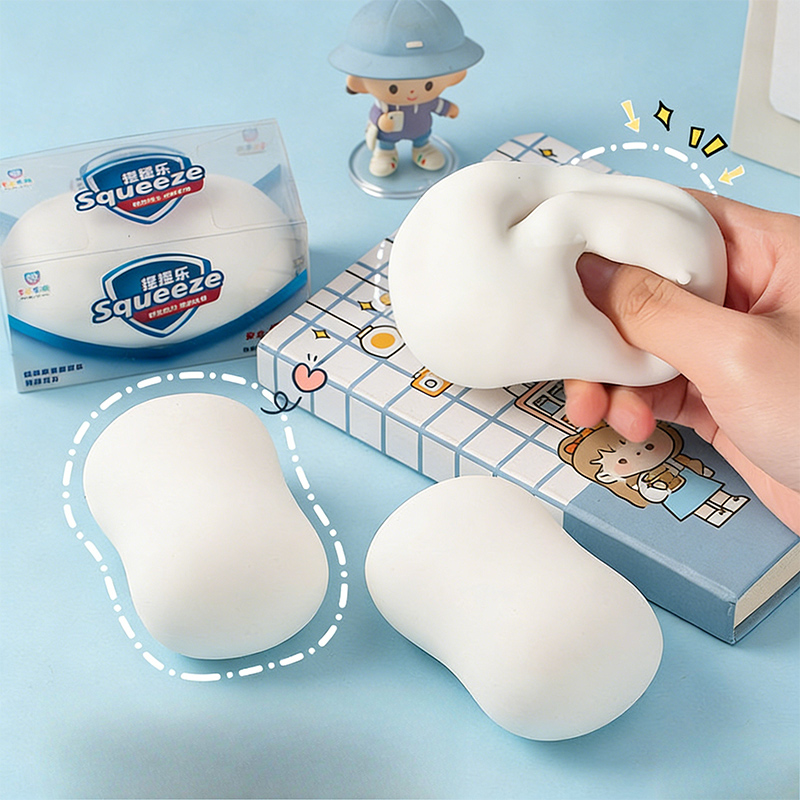 Soft Fake White Soap Squishy S - Fidget Cube Original avis et prix