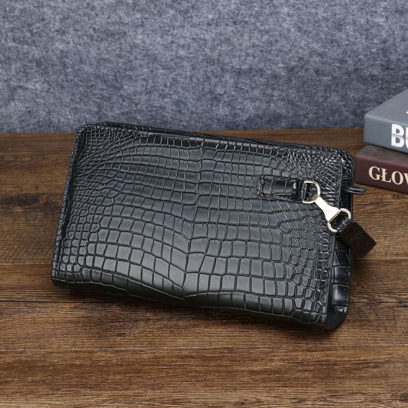 Men's Genuine Leather Clutch B - Card Top Loader avis et prix