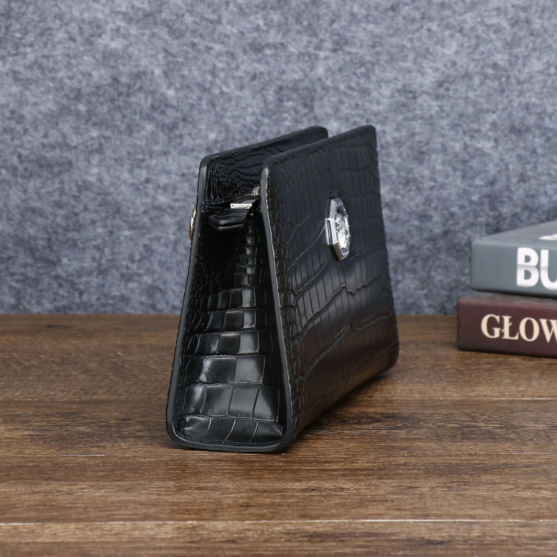 Men's Genuine Leather Clutch B - Card Top Loader avis et prix